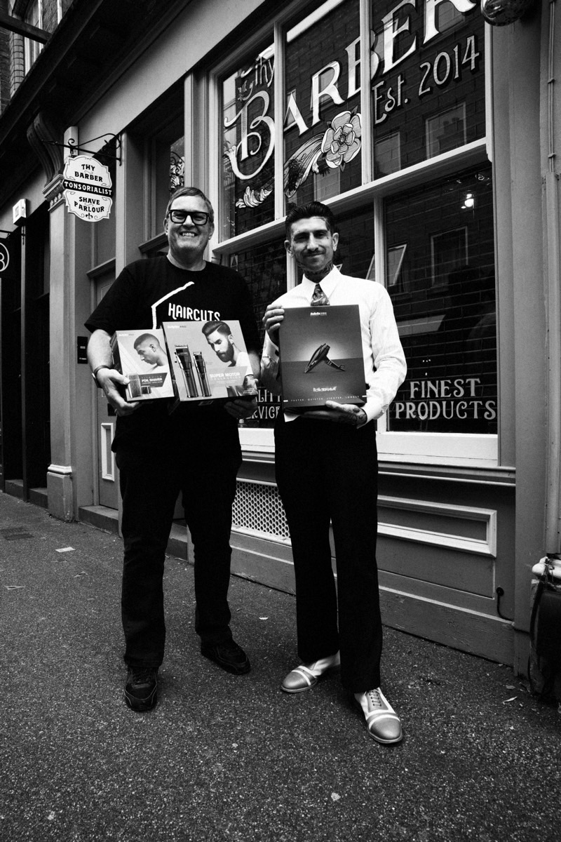 Haircuts4Homeless Thy Barber charity help hairdressers