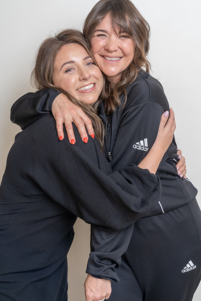 Charlotte Cave with Brogan Locke