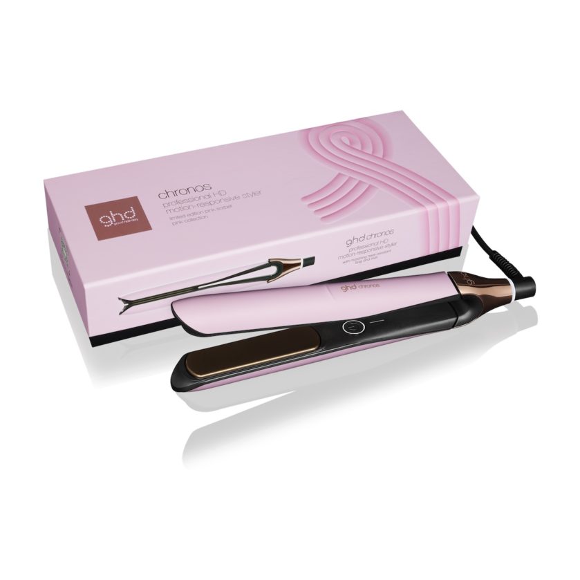 Marking 22 years of support for the brand's Pink Campaign, ghd releases the Pink Sorbet Limited Edition.