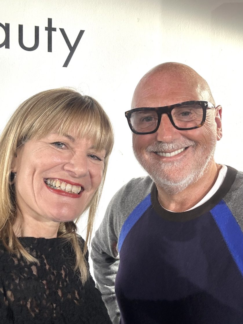 Nicky Pope with Sam McKnight